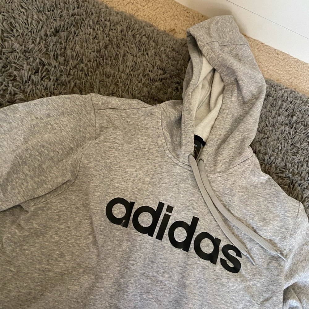 Grey Adidas Hoodie